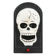 thumbnail image 1 of Halloween  Decoration, Terrifying Welcome Sound Stick Out Tongue Weatherproof Talking Animated Door Bell Easy Use Funny Gift  For Home Bar Party Pumpkin Shape,Skull Shape,Witch, 1 of 8