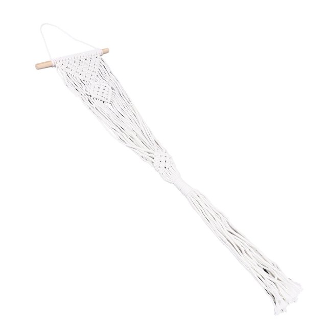 Plant Hanger Indoor, Anti Static Bohemian Style Hand Knotted Natural Cotton Plant Hanger For Home For School For Office ANGGREK Plant Hanger