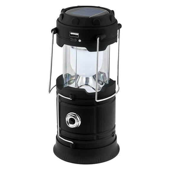Multi-Purpose LED Camping Lantern 4-Pack, Rechargeable & Portable with Power Bank Function, Ideal for Storms, Blackouts