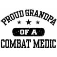 thumbnail image 3 of CafePress - Proud Combat Medic Grandpa Dark T Shirt - Men's Classic Cotton T-Shirts, 3 of 3