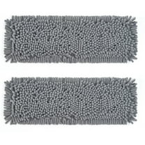 True & Tidy® 2-Pack Chenille Mop Pad Replacement Set for SWEEP-180 Sweeper Mop