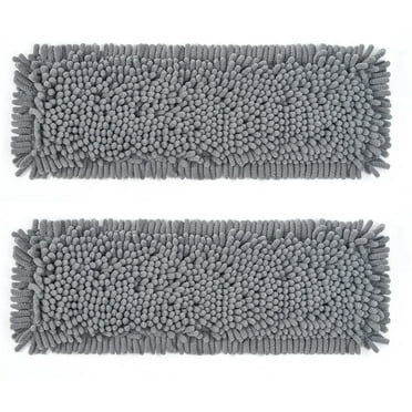 True & Tidy® 2-Pack Chenille Mop Pad Replacement Set for SWEEP-180 Sweeper Mop