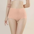thumbnail image 2 of Women's Pure Gusset Breathable Briefs Seamless Feeling High Waist Floral Lift & Panties Women Underwear Cotton, 2 of 6