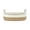 greyA, variant on Aneralied Woven Storage Basket with Handle Boho Cotton Rope Bathroom Countertop Organizer Basket Bathroom Decor 13X6in