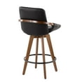 thumbnail image 3 of Cosmo Mid-Century Modern Counter Stool by LumiSource, 3 of 8