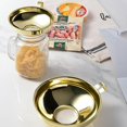 thumbnail image 3 of Canning Funnel, Stainless Steel Funnels for Kitchen Use, Wide-Mouth Funnel for Canning & Mason Jars, 2-Pack(Small and Large), 3 of 4