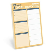 7 Habits 7 Habits Goal Tracking Notepad: A Weekly Tool for Habit-Based Goal Setting, (Hardcover)