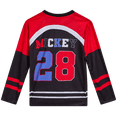 thumbnail image 6 of Disney Boys TShirts Lightweight Mickey Mouse Sports Hockey Jersey for Toddlers & Little Kids, 6 of 7
