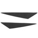 thumbnail image 1 of 2pcs Carbon Fiber Headlight Eyebrow Sticker Glossy Surface Fit for X1 E84 2009?2014, 1 of 5