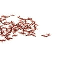 thumbnail image 4 of TISHITA 100 Piece Plastic Figure Set Favors Brown, 4 of 8
