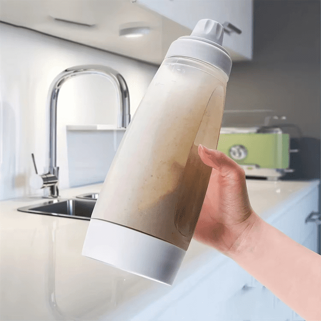 Pancake Slurry Bottle Agitator Equipped with A Stirring Ball and A Wire Stirrer. Suitable for Restaurant Baking