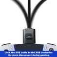 thumbnail image 6 of Replacement Locking Connector for PS5 DualSense Edge Controller, Secure USB-C Cable Lock, Instant Anti-Unplug Cam Clip, 6 of 6