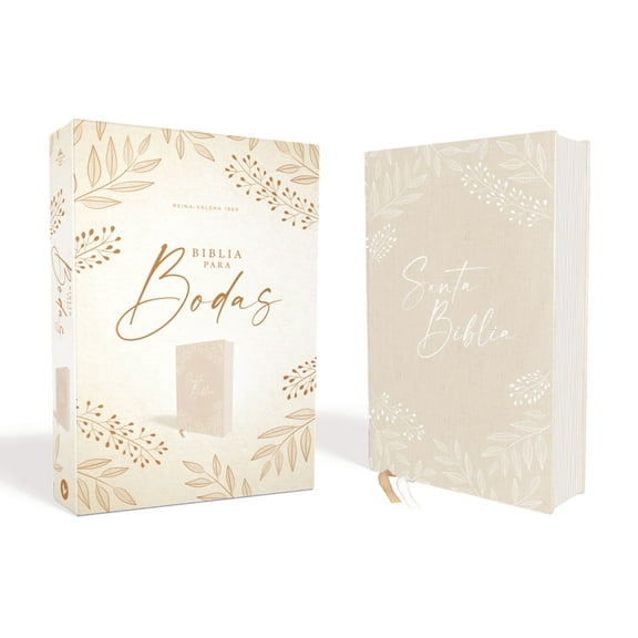 Rvr60, Santa Biblia Para Bodas, Tapa Dura/Tela, Caja de Regalo, Palabras de JesÃºs En Rojo, Comfort Print, (Hardcover)