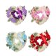 thumbnail image 3 of Guirnalda de flores artificiales para arreglos florales funerarios, corona conmemorativa en forma de corazón, 3 of 8