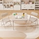 thumbnail image 2 of Boys y girls folding mesa y sillas set (3 - piece, beige), 2 of 8