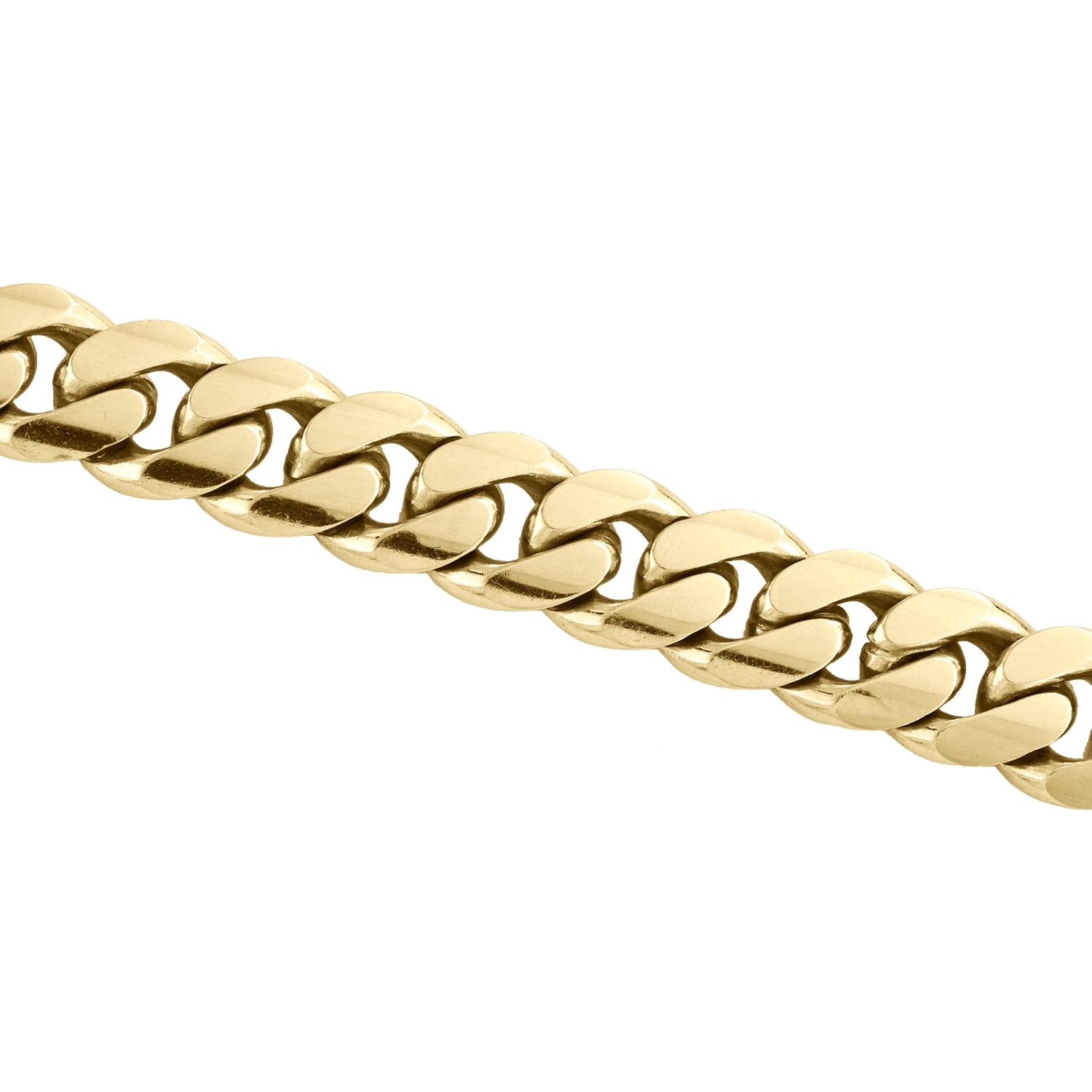 10K Yellow Gold 12.50mm Solid Miami Cuban Link Chain Box Clasp Necklace 22 Inch