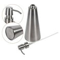 thumbnail image 3 of Dispensador de jabón líquido de sobremesa con bomba, fabricado en acero inoxidable cepillado, 14 tipos 3 800ml, 3 of 9