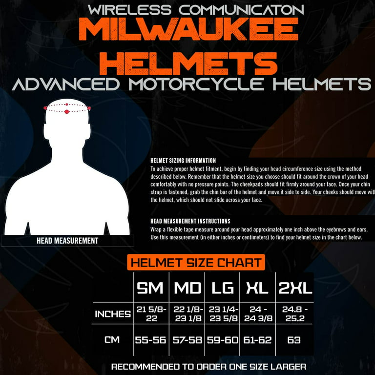 Fox Helmet Size Chart