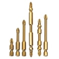 thumbnail image 4 of Colaxi 6Pcs Screwdriver Bits,Phillips Bits Drill Bit 1/ Shank Alloy Steel Bits for Electrician, DIY , Home, 4 of 10