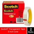 thumbnail image 2 of Cinta transparente Scotch, 3/4 pulg. x 2592 pulg., 2 rollos, 2 of 3