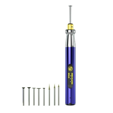 

Walmeck IRX6 Portable Speed Adjustable Electric Grinding Engraving Pen Grinding Pen Handheld Rechargeable Grinding Pen Smartphone Chip Polishing Machine