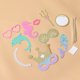 thumbnail image 2 of KAKOWELY 1 juego de accesorios portátiles de mano para fotomatón de sirena, accesorios para selfies de fiesta de sirena, kit de accesorios para fotomatón de despedida de soltera, 2 of 5