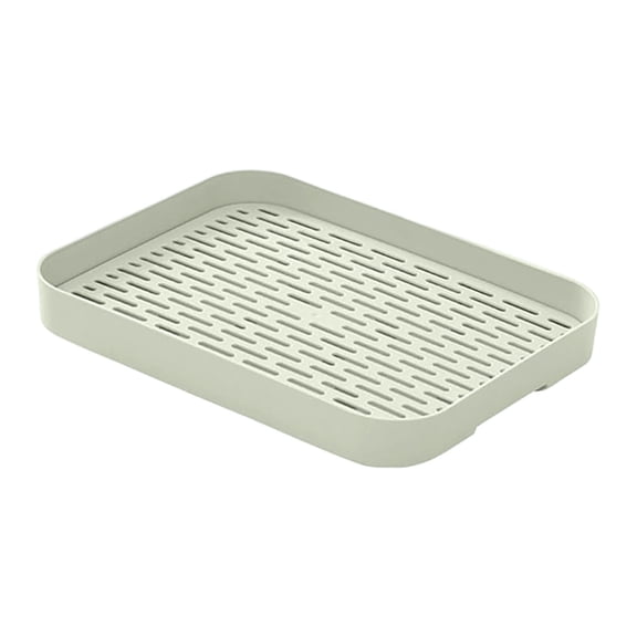 Multi-Pet Litter Trapping Pedal Grid Litter Box Mat Elevated Step Platform for Cats Hamsters Guinea Pigs Rabbits Waterproof Anti-Tracking Pad Easy Clean Indoor Pet Cage Supplies Green