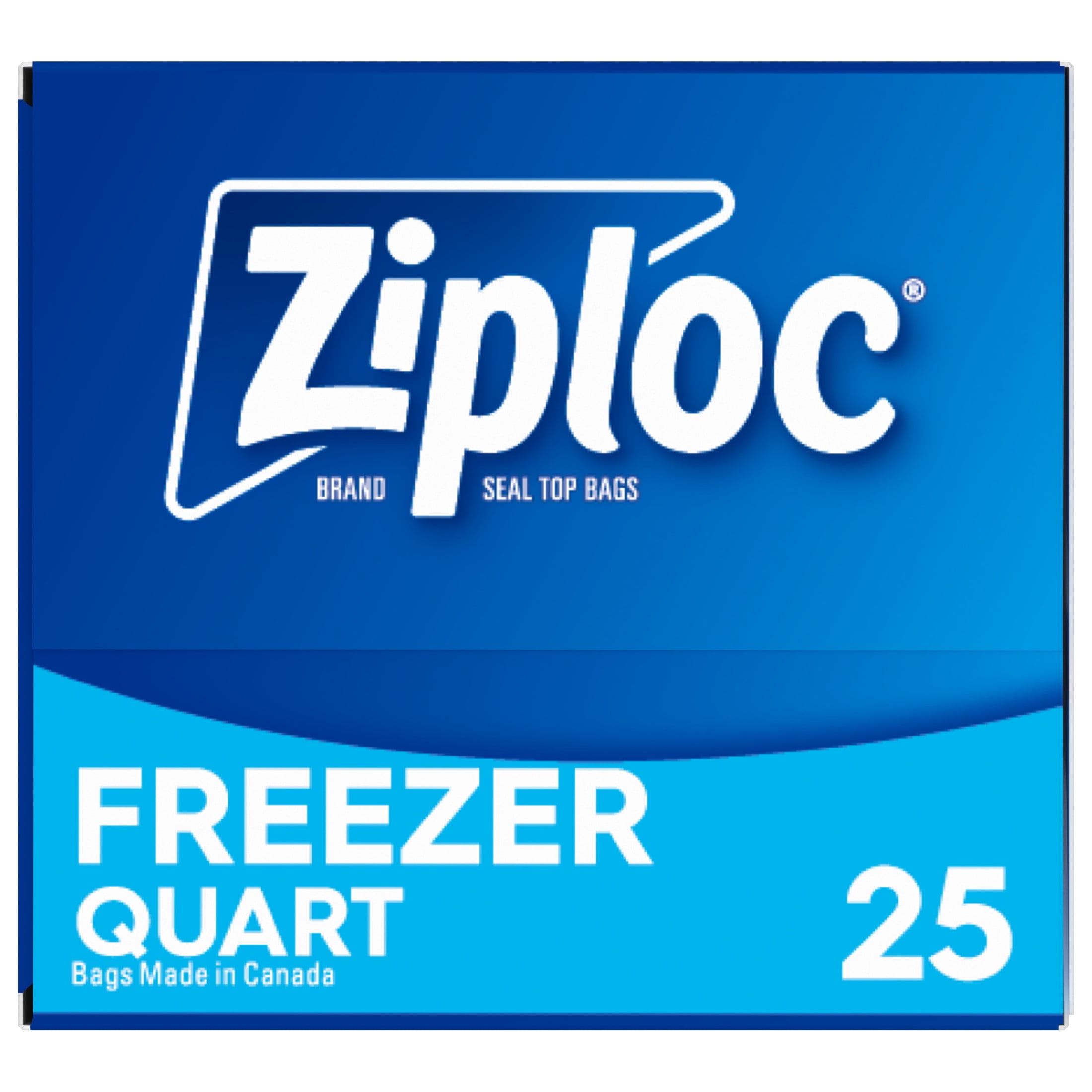 Ziploc® Quart Size Freezer Bags with Grip 'n Seal Tech