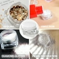 thumbnail image 6 of ACDANC 12 Pcs Small Clear Plastic Jars with Lids,Mini Round Storage Containers with Lids for Cream,Travel and DIY,Refillable Small Containers for Makeup and Samples, 6 of 7