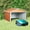Brown, variant on vidaXL Garden Shed Anthracite Galvanized steel Medium Durable