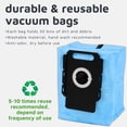 thumbnail image 2 of Bolsas reutilizables para aspiradora Frescares para Roomba, paquete de 4, 2 of 8