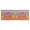 Colorful Pioneer Flower, variant on Orange Boho Ethnic Paisley Pattern Kitchen Rug Mat,Kitchen Runner Rugs Non Skid Washable,Decorative Kitchen Floor Mats for Kitchen,Sink,Laundry,17"X47"