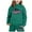 Dark Green, variant on Hienoo Toddler Girls Outfits California Print Hoodie Jogging Pants Casual Sport Sweatsuit