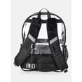 thumbnail image 2 of Wonder Nation Kids' Clear 17" Sensory Backpack and Lunch Tote Set, 2-Piece, Black, 2 of 5