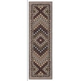 thumbnail image 5 of Oriental Weavers Hastings Area Rug - HA08B - 5'3" x 7'6" - in Red/ Multi - Vintage Bohemian Style, Stain Resistant, Family and Pet Friendly , Bedroom, Office Rug, 5 of 5