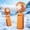 Orange, variante sur YYV Cadeaux Extérieur Longue Durée Vent Fort USB Rechargeable Ventilateur à Pince Support de Parapluie Suspendu Portable Robuste Camping Plage Patio Ventilateur pour Événements Extérieurs Équipement de Voyage