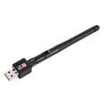 thumbnail image 1 of Tarjeta adaptadora de red USB Wifi con antena pequeña, plug-and-play, ordenador portátil, ordenador, Wifi, receptor Noticed EL3375-00B, 1 of 2