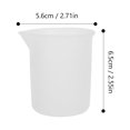thumbnail image 2 of Mobutofu Silicone Measuring Cups Tool Kit for Crafters Pouring Resin Crafting 1 Set, 2 of 8