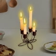 thumbnail image 3 of Candelabro de boda Sunnimix para decoración del hogar Artesanías de flores, 3 of 8