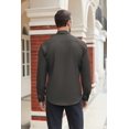 thumbnail image 4 of COOFANDY Mens Business Dress Shirts Long Sleeve Button Up Shirt formal Work Shirts, 4 of 6
