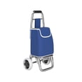 thumbnail image 2 of Carro de  de mano con ruedas de mano ligera Plegable de gran capacidad Ruedas de espuma azul Zulema carrito de compras, 2 of 8
