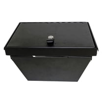 Tuffy Security Products 356-01 Console Safe; Black; 2019-Current Chevrolet Silverado 1500, 2020-Current Chevrolet Silverado 2500 & 3500