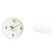 thumbnail image 1 of Reloj de pared,Reloj de pared decorativo,moderno y elegante.,Cesta de almacenamiento,Cesta organizadora de almacenamiento de cocina colgante de alambre,Organizador de pared para baño con cesta, 1 of 8
