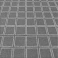 thumbnail image 1 of Ahgly Company Machine Washable Indoor Square Transitional Carbon Gray Area Rugs, 4' Square, 1 of 7