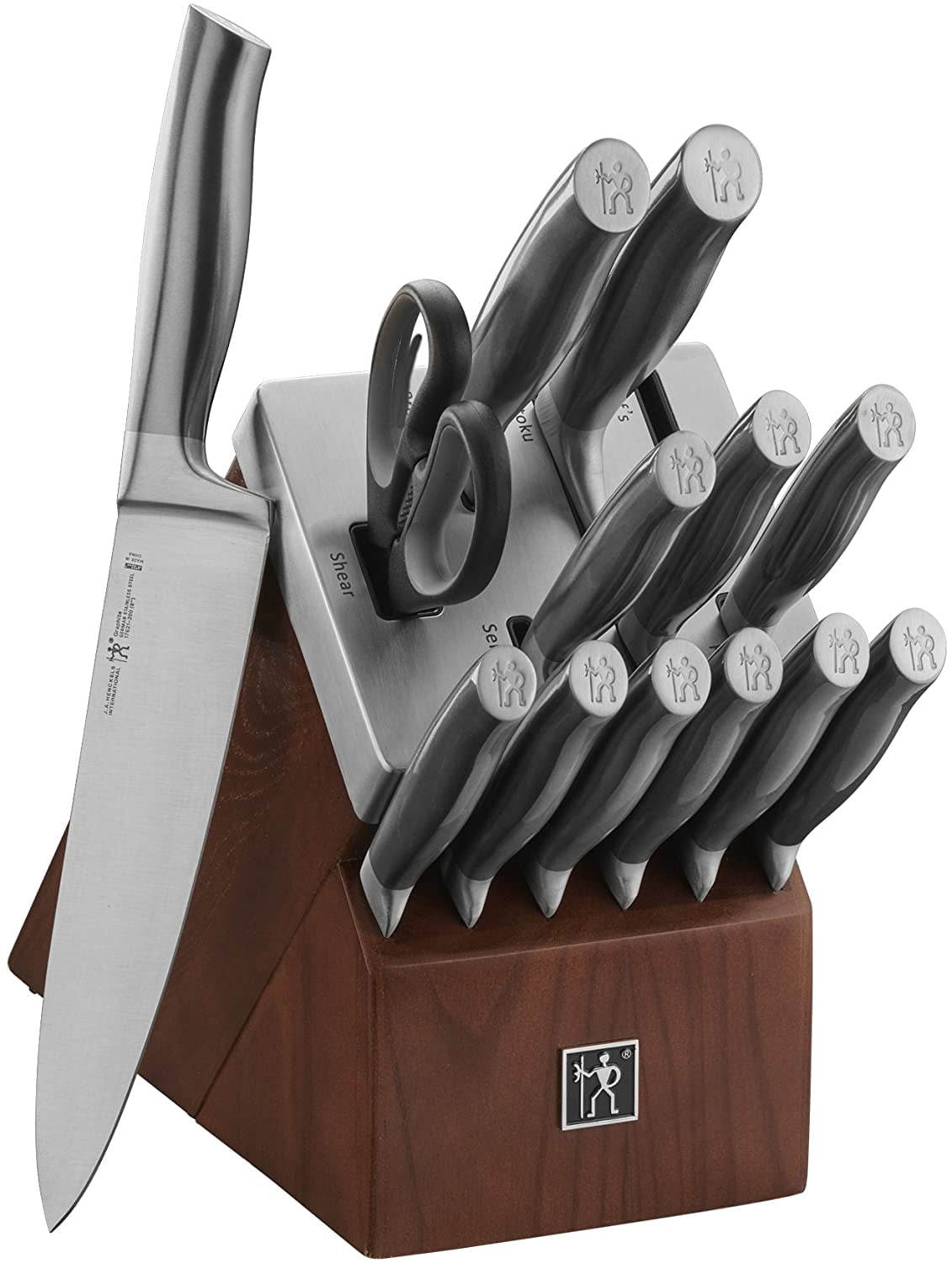 HENCKELS Modernist 14-pc Self-Sharpening Knife Block Set, German