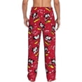 thumbnail image 3 of Mickey Men's Pajama Pants Sizes M-3XL Casual Long Sleepwear Lounge Pants Athletic Pant Workout Joggers Pant(S), 3 of 7