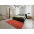thumbnail image 4 of Ahgly Company Indoor Rectangle Patterned Orange Red Orange Area Rugs, 4' x 6', 4 of 6