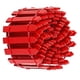 thumbnail image 5 of Mini valla de madera Inteprter maceta decorativa para jardín paisaje suministro de barrera para patio Rojo 100 x 3 cm, 5 of 6
