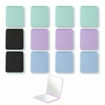 thumbnail image 4 of ACDANC 12Pcs Compact Mirror,Foldable Square Handheld Mirror,Lightweight Plastic Shell Small Mirror,Multicolor3, 4 of 8