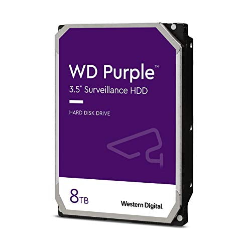 Disco Duro Western Digital Purple Surveillance 8 TB WD84PURZ RPM DRIVE 3.5"